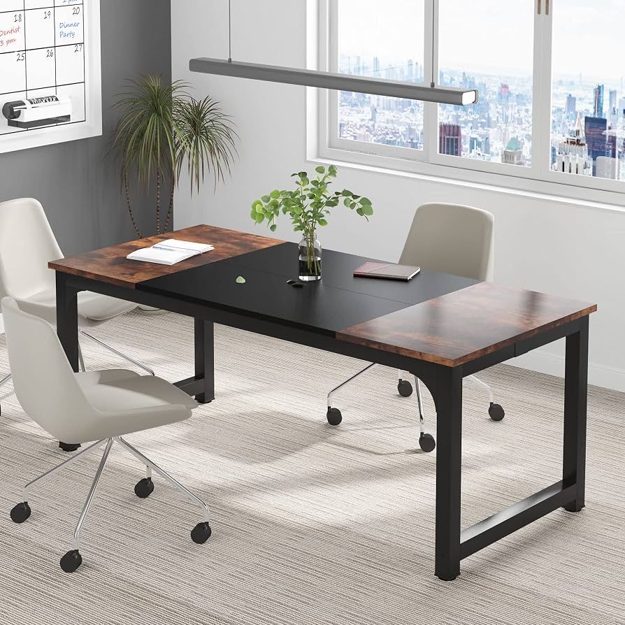 Tribesigns Modern Computer Desk 70 inch 