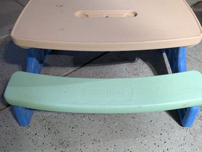 Little Tikes picnic table