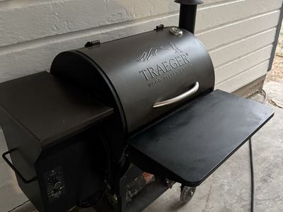 Traeger wood burning smoker/grill