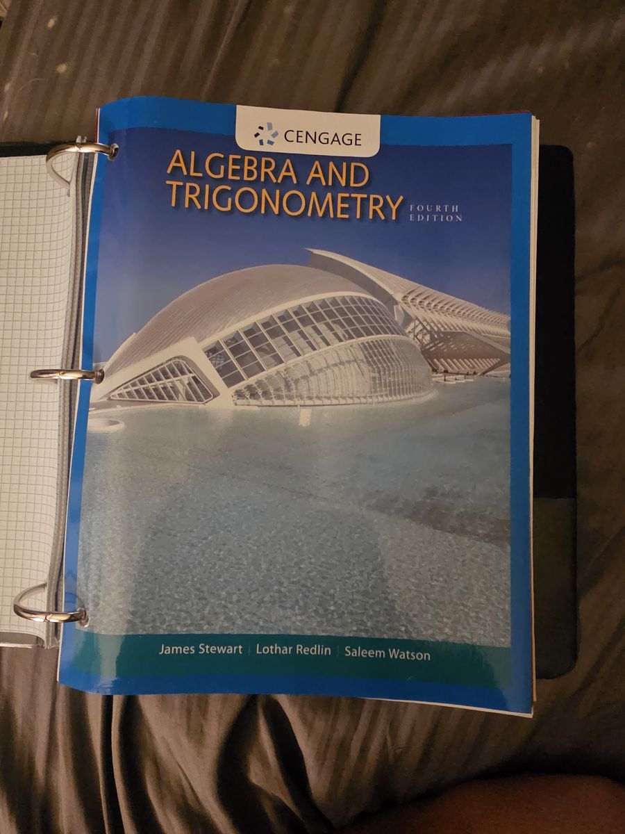 Algebra and Trigonometry