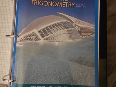 Algebra and Trigonometry