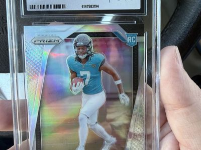 2024 Panini Prizm #314 Brian Thomas Jr. Silver RC NM/MINT+ 8.5 Graded Football Card