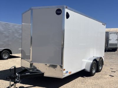 7x14 Wells Cargo FastTrac Enclosed Cargo Trailer - 7'0" Interior - 7K GVWR -