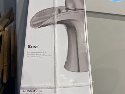 Pfister Brea Bathroom Faucet, Brushed Nickel Finish, LF-042-BRKK, New in Box