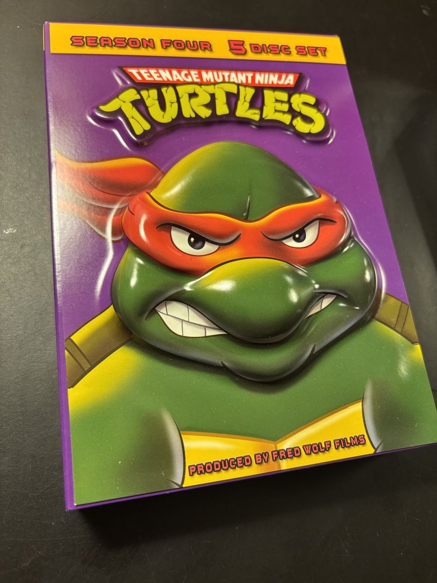 Teenage Mutant Ninja Turtles TMNT Season Four S4 5-Disc DVD Set