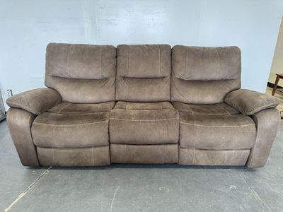 COSTCO MANUAL RECLINER SOFA COUCH
