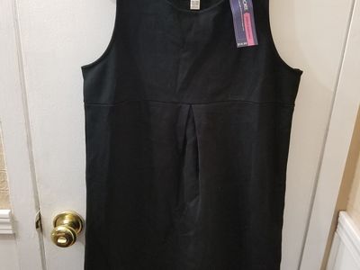 Brand new girls black school uniform dresses