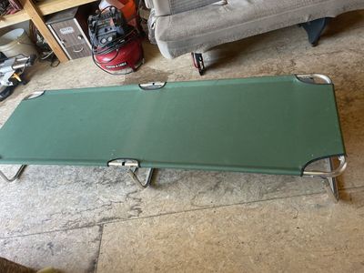 Folding camp cots