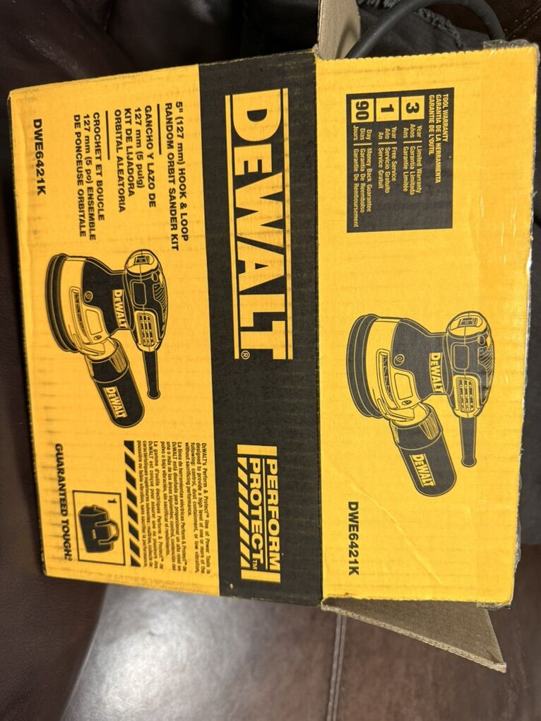 BRAND NEW DEWALT ORBITAL SANDER