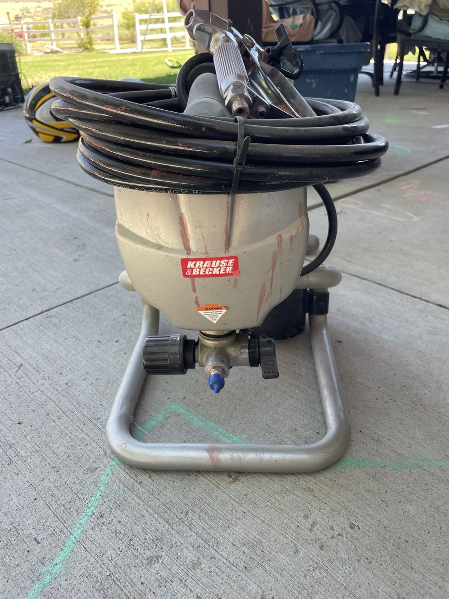 Krause & Becker Airless Paint Sprayer 3000 PSI with Hose & Spray Gun
