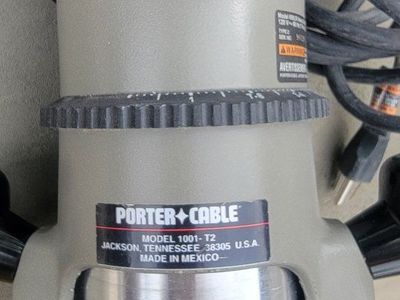 Porter-Cable 690LR Heavy Duty Router 6902 Motor with Case