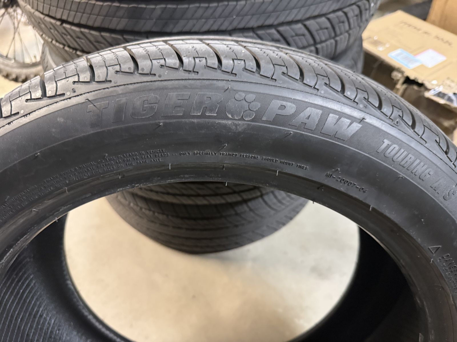 Uniroyal Tiger Paw Touring A/S 255/45R Tires