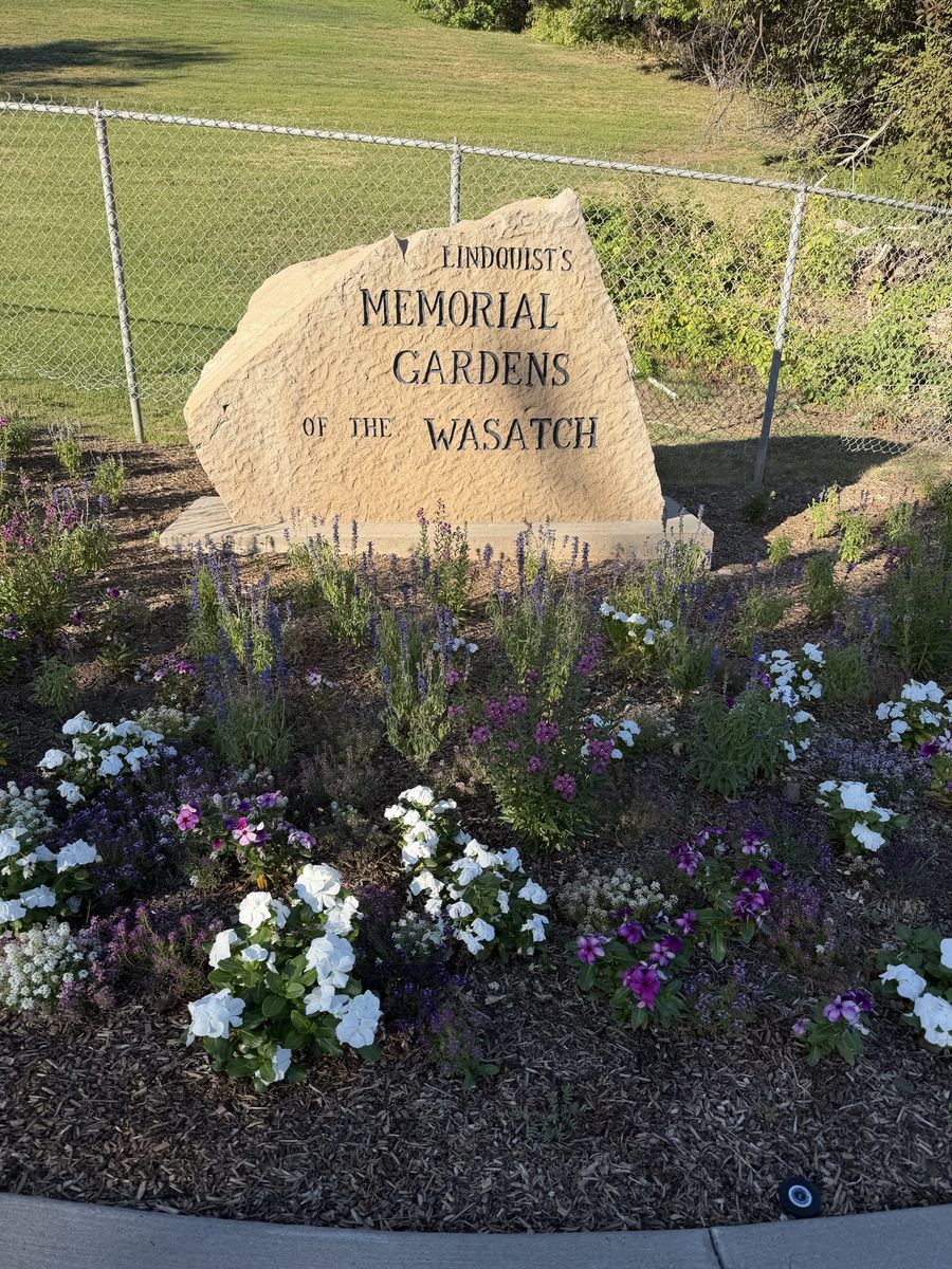 Lindquist Memorial Parks Interment Rights: 1 Space, Memorial Gardens of the Wasatch.