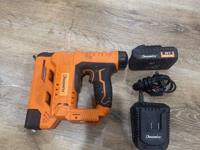 Dolomite 20V Cordless Brad Nailer Stapler with Battery and Charger