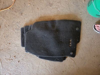 Mazda CX-5 Genuine OEM Black Carpet Floor Mats - Set of 4