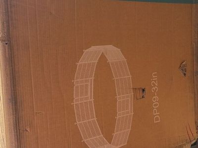 SJ50071 DP09-32in Dog Playpen - 8 Panels - Hammer Silver, 32" Height