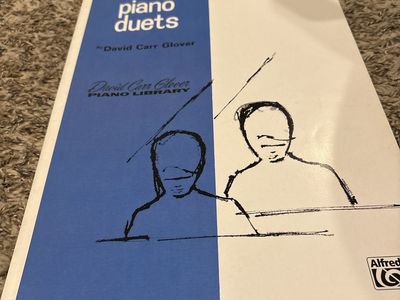 David Carr Glover Piano Duets Level 1 - Alfred Publishing Method Book