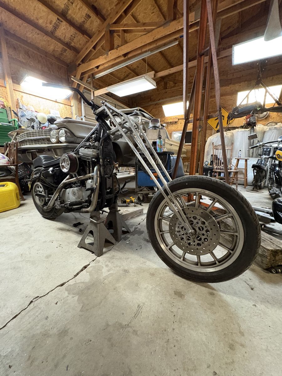 Vintage 70s girder front end