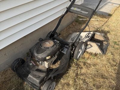 Craftsman Key Start Push Lawn Mower with Grass Catcher