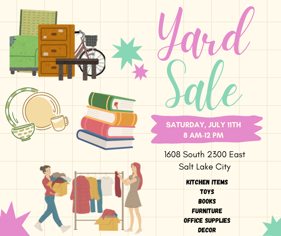 Large Yard Sale This Saturday