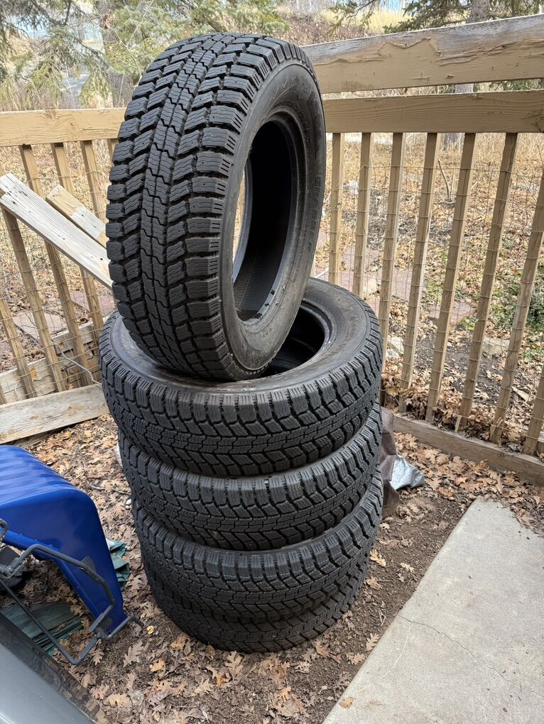 (5) LT 275/65 R20 Winter Tires For Sale
