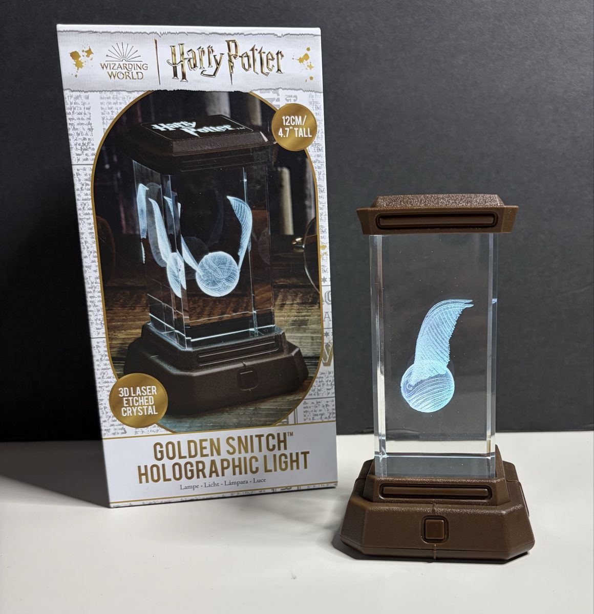 Harry Potter Golden Snitch Holographic Light