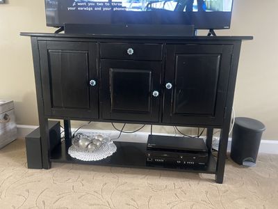 Buffet/TV stand With 3 Cupboards And A Drawer