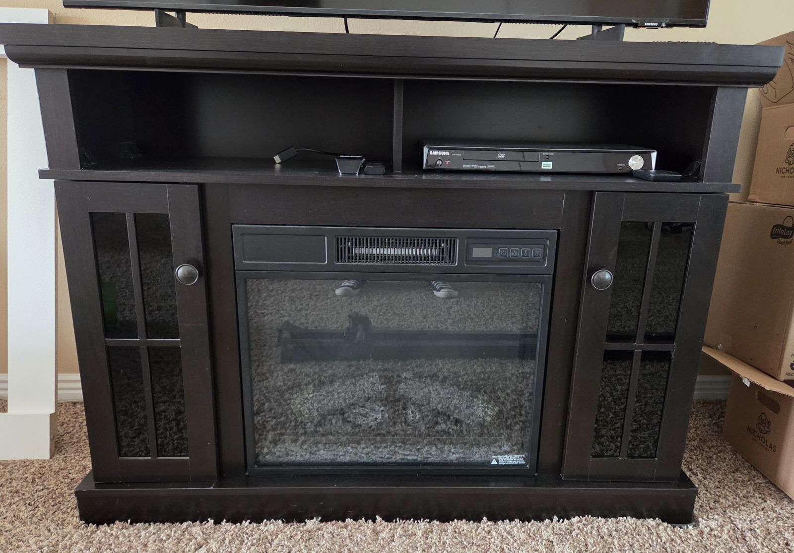 Fireplace/TV stand/entertainment stand