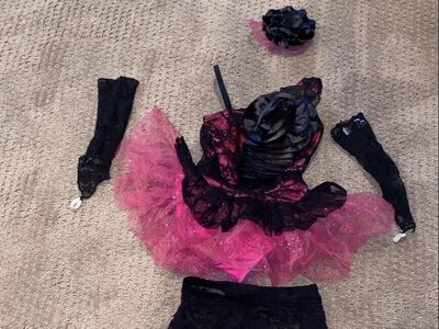 Girls Jazz Dance Costume Size SC Weissman