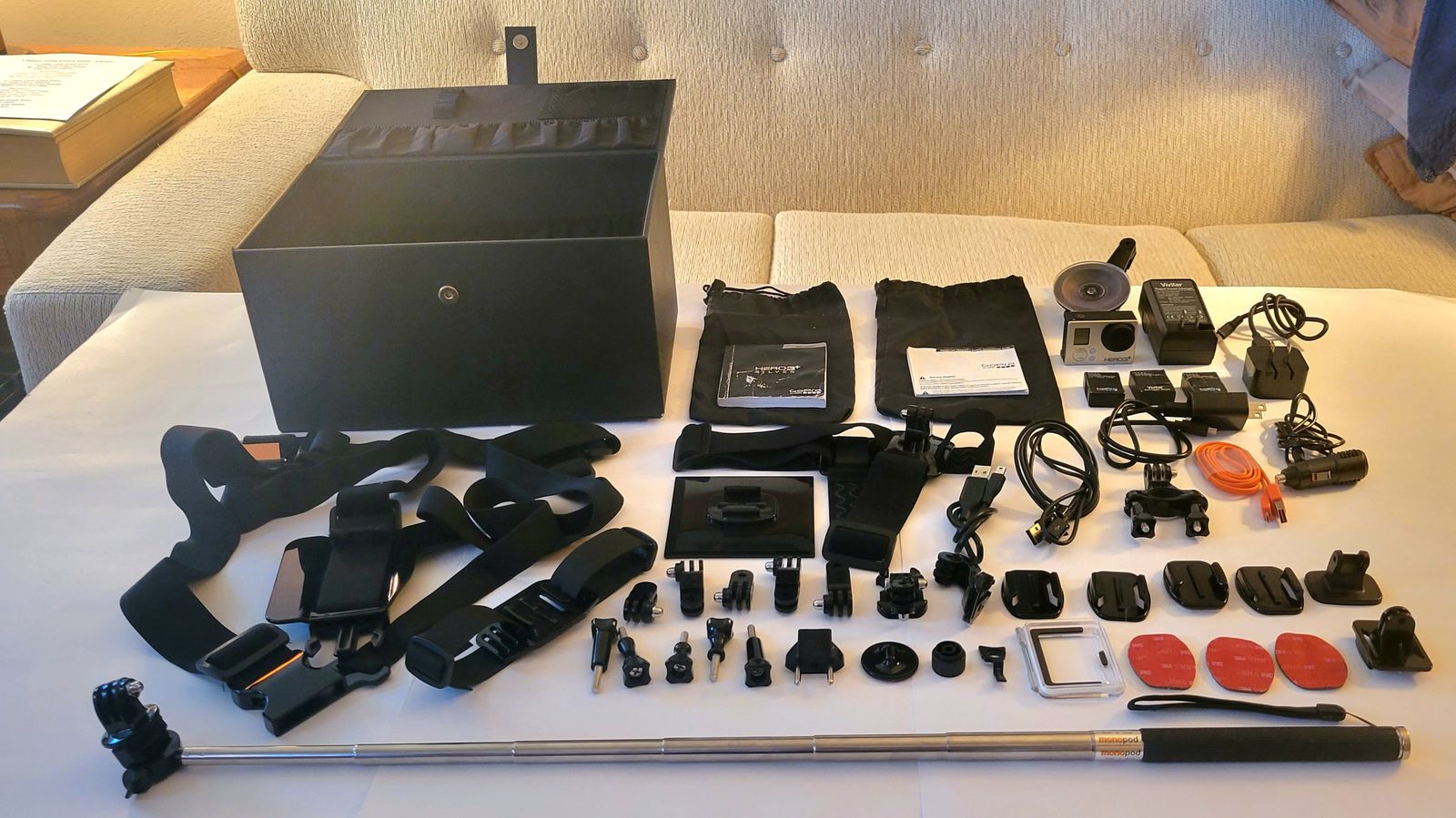 GoPro HERO3 Starter Kit – Excellent Condition ($85)