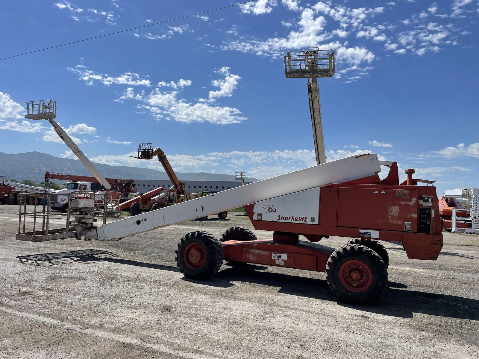 Snorkel 60 Ft. Telescopic Boom Lift for Sale
