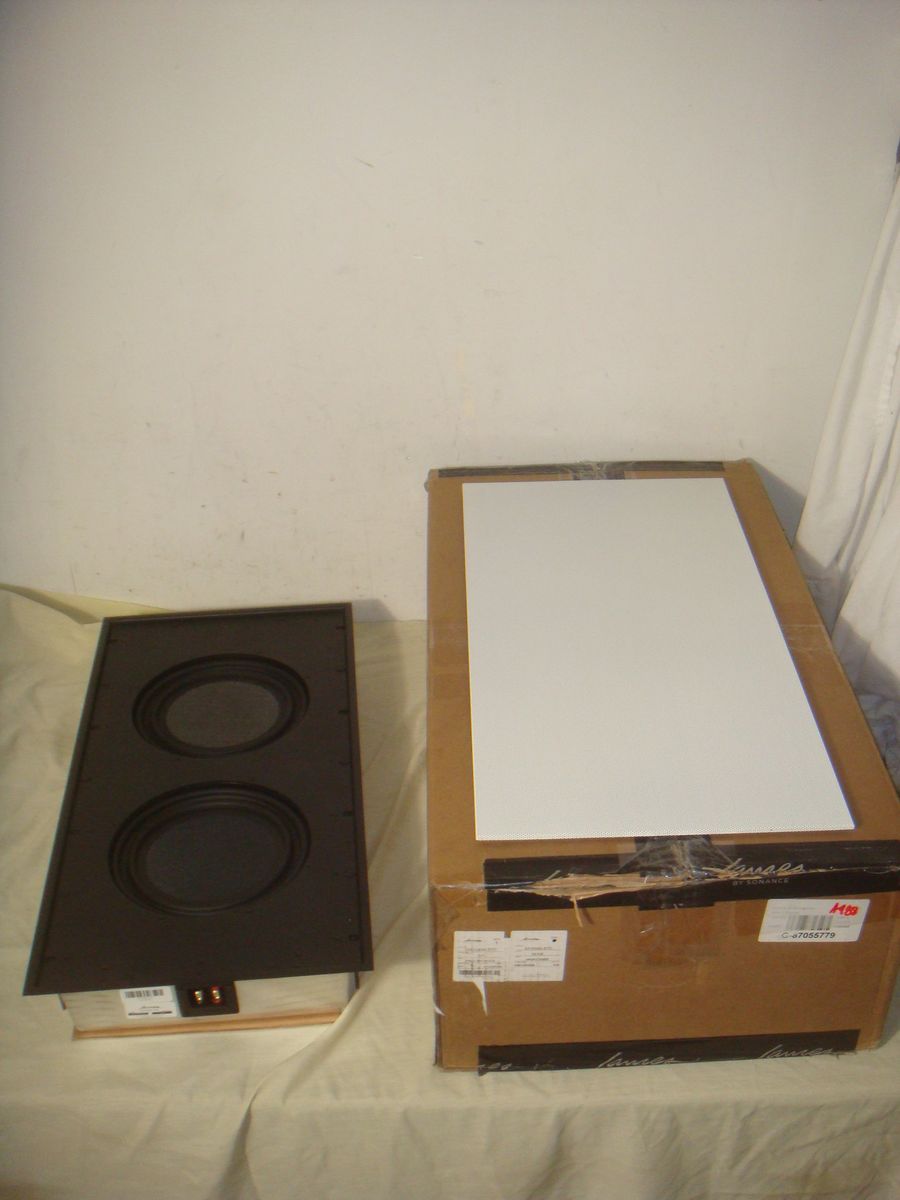 JAMES LOUDSPEAKER QX1020A-STD 10" DUAL WOOFER IN WALL INSTALLATION HOME THEATER SUBWOOFER