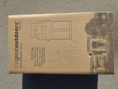 Stainless Steel outdoor wall light - sconce