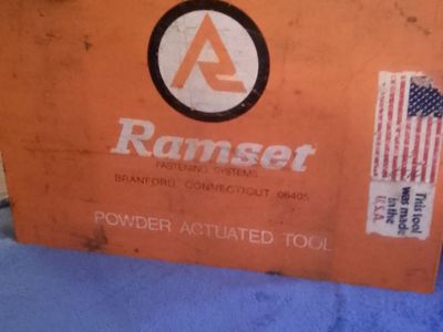 Ramset fastening systems tool