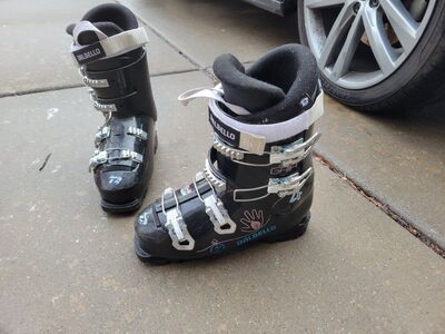 women's grip walk ski boots 25-25.5 W8-8.5