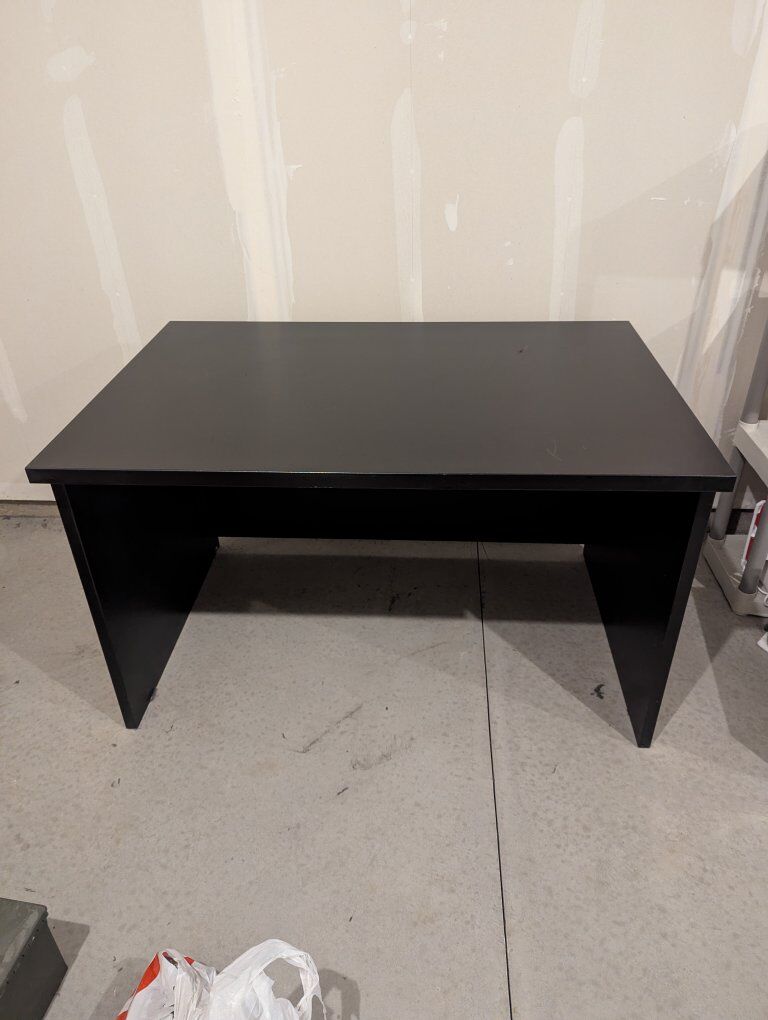 Black Wood Desk