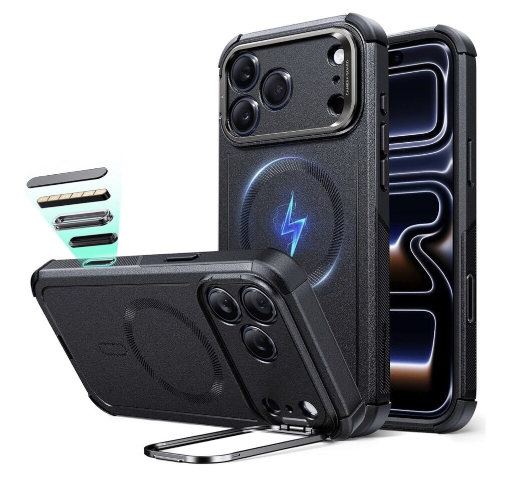 NEW! iPhone 17 Pro Case with Stash Stand