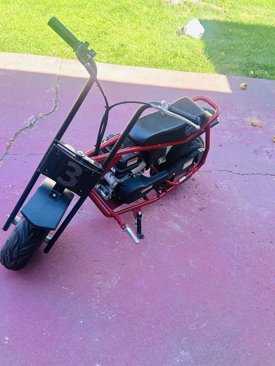 Coleman Powersports CC100X Mini Bike Red