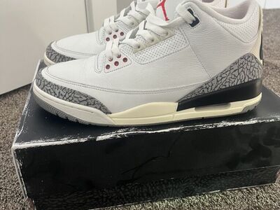 Jordan 3 Retro White Cement Reimagined Mens Sz 11