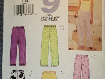 Butterick Fast & Easy Pattern
Butterick Fast & Eas