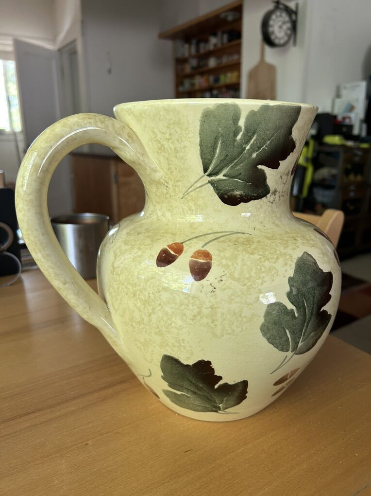 Hand Painted Italian Pitcher