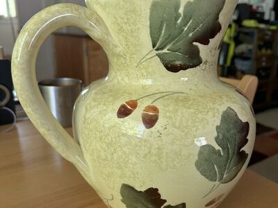 Hand Painted Italian Pitcher