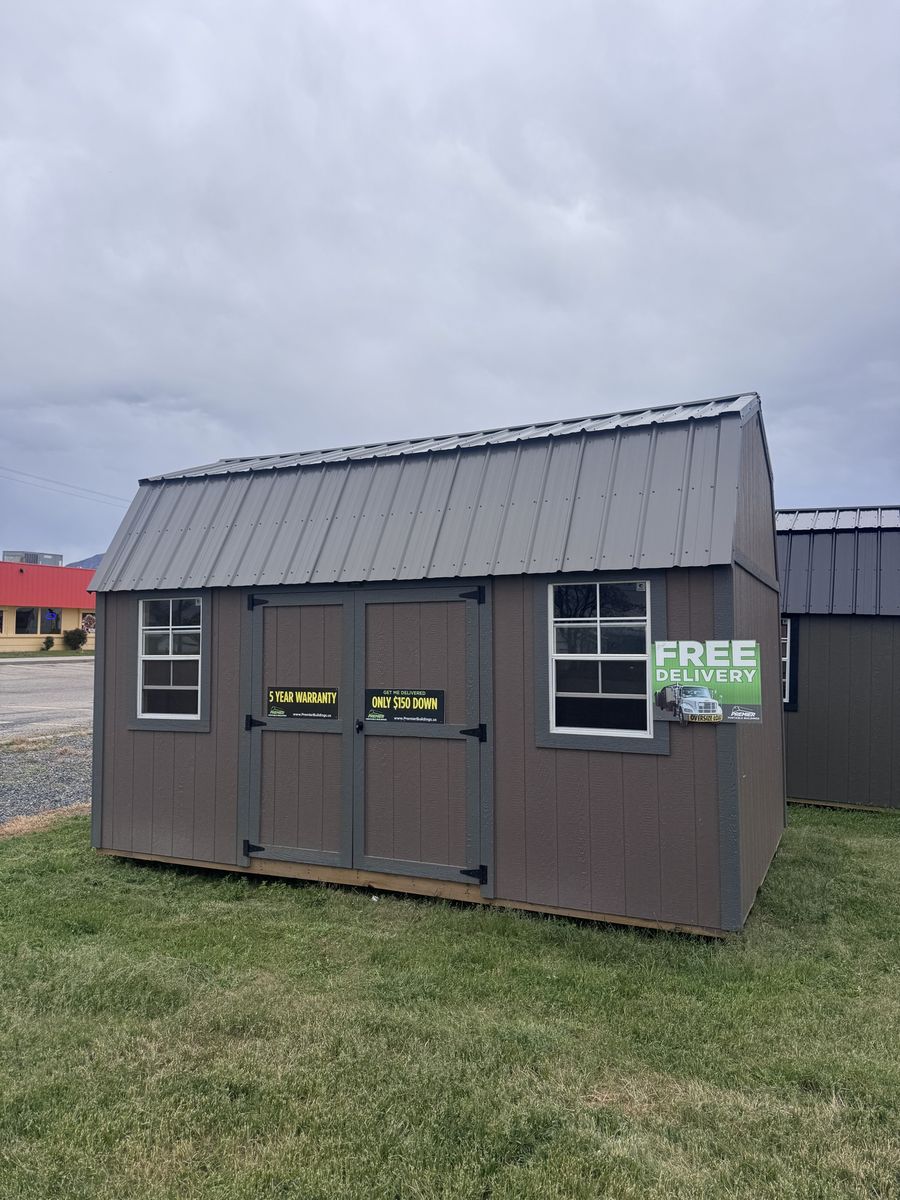 10x16 Lofted Shed