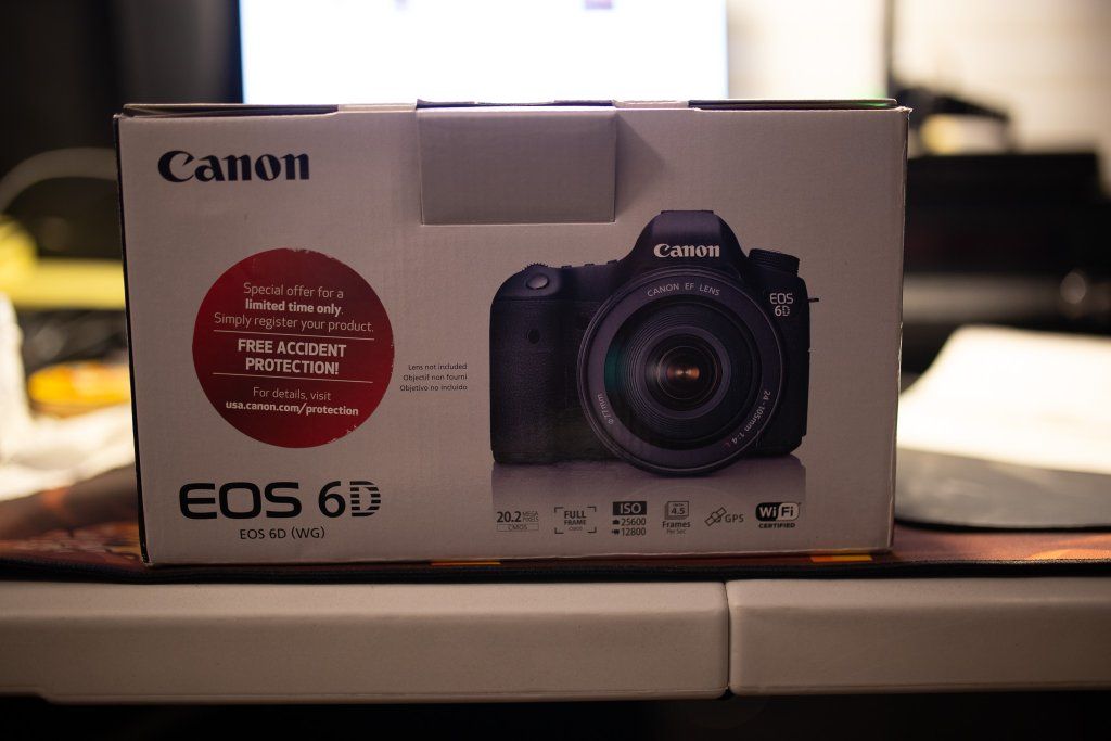 canon eos 6d full frame dslr