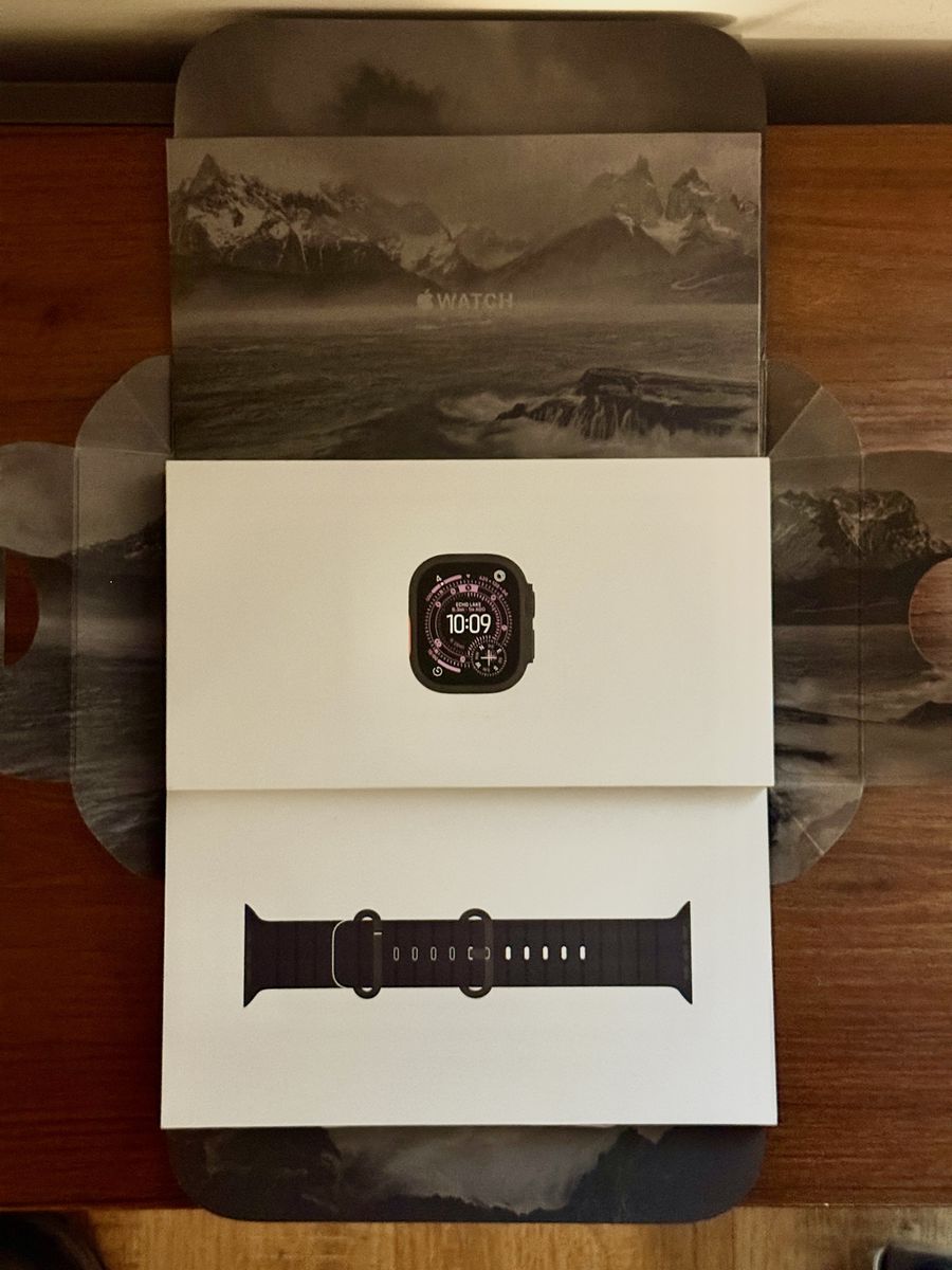 Brand New Apple Watch Ultra 3 49mm Black Black Ocean Band