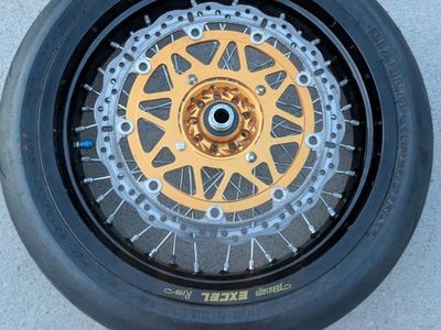 Kawasaki excel takasago rims and tires