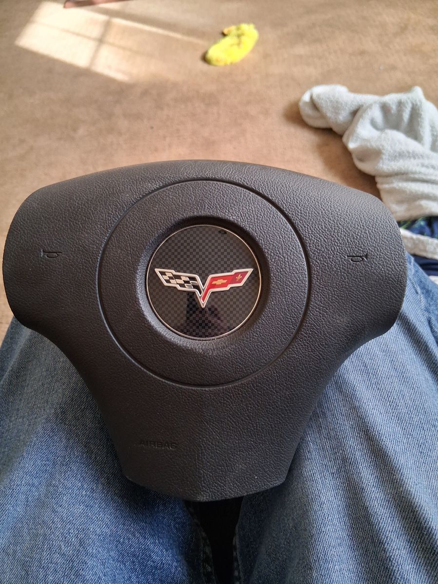 2013 C6 Chevy Corvette Steering wheel Airbag Cover
