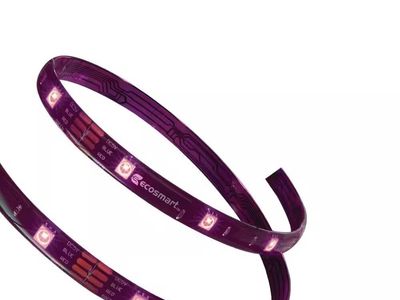 9.8 ft EcoSmart RGB LED Strip Light with Remote
