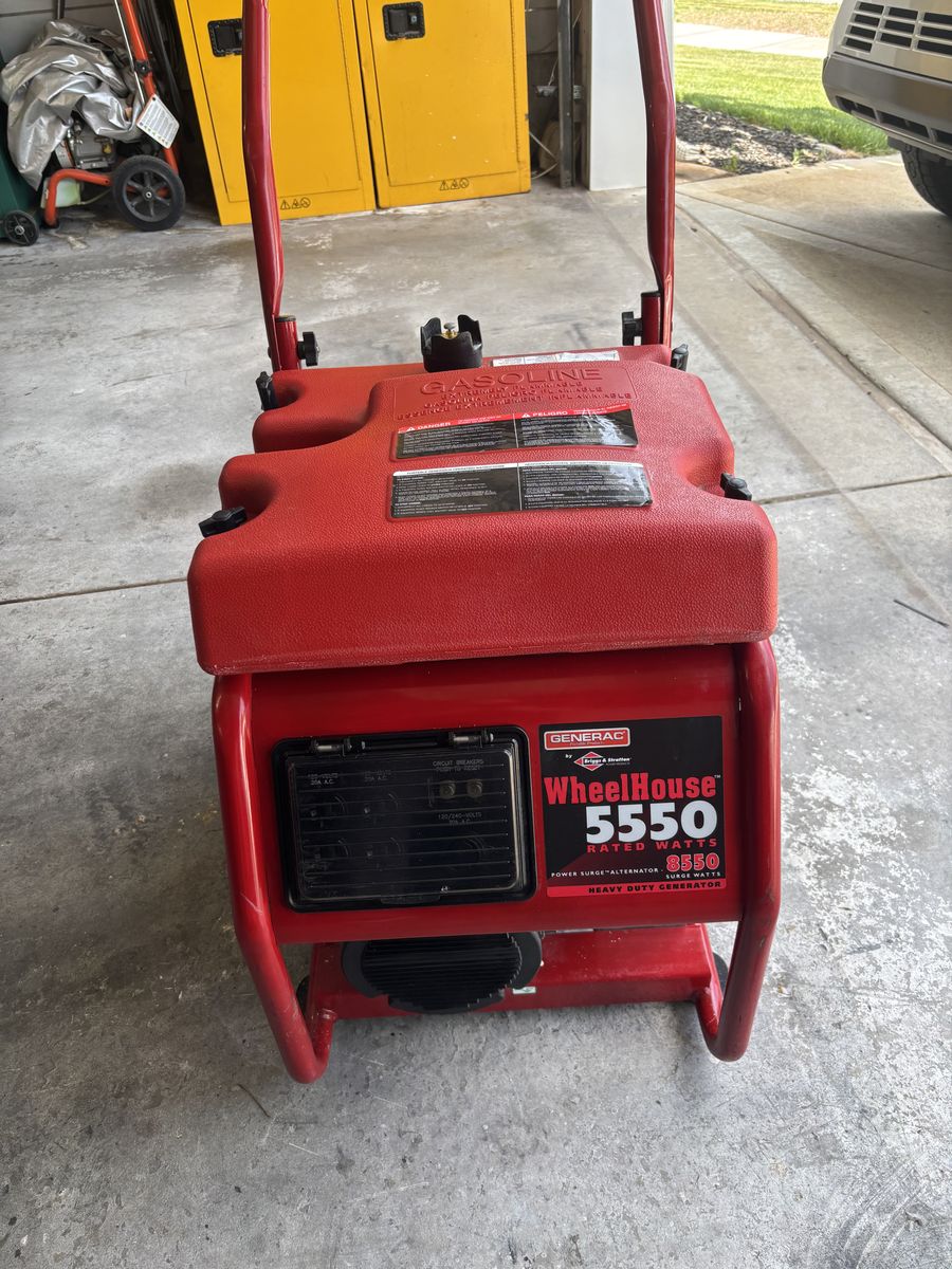 Generator 5550 watts Generac