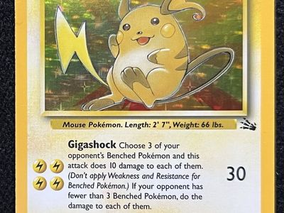 (NM) Raichu 14/62 Holo - Pokemon Fossil
